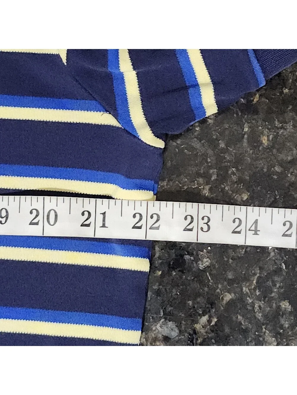 Polo Ralph Lauren Striped Collar Shirt Preppy Classic Casual Skate Y2K Medium